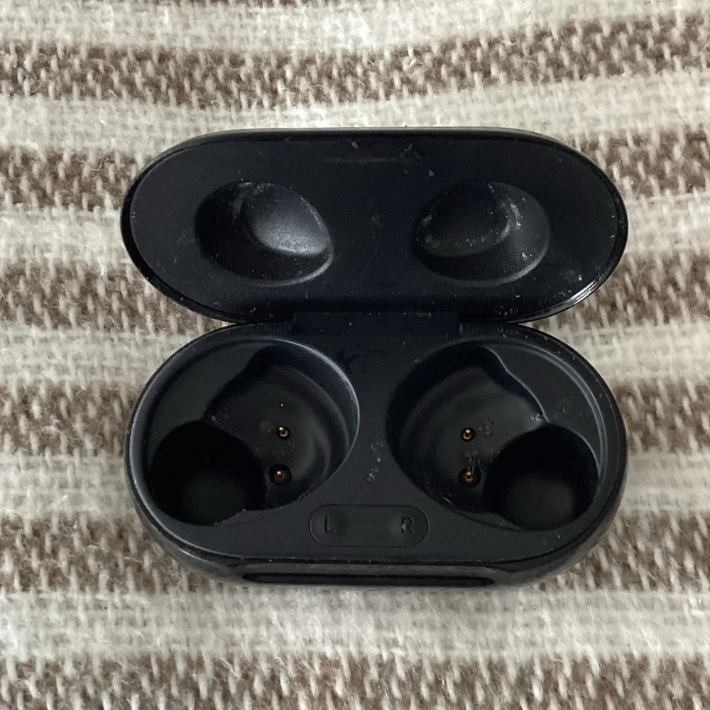 Black Wireless Earbuds Case Samsung
